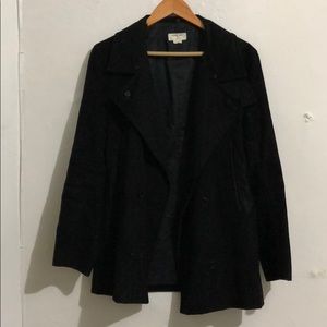 Helmut Lang black coat mens size S